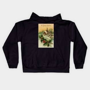 Christmas Village Kids Hoodie